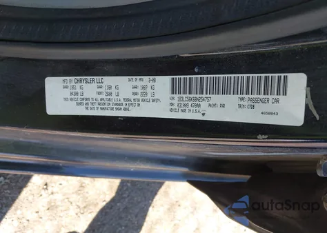 2008 Dodge Avenger Sxt из США, поврежденный, VIN 1B3LC56K68N254757